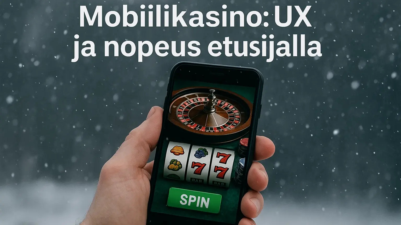 Mobiilikasino: UX ja nopeus etusijalla